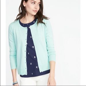 Mint green cardigan sweater Clearance